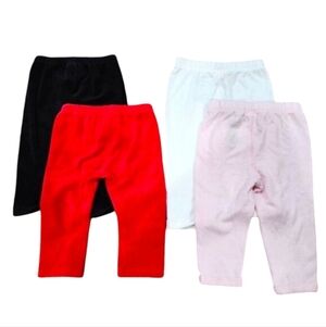 Lot of 4 Baby Girl Pants - 12 Months B0088
